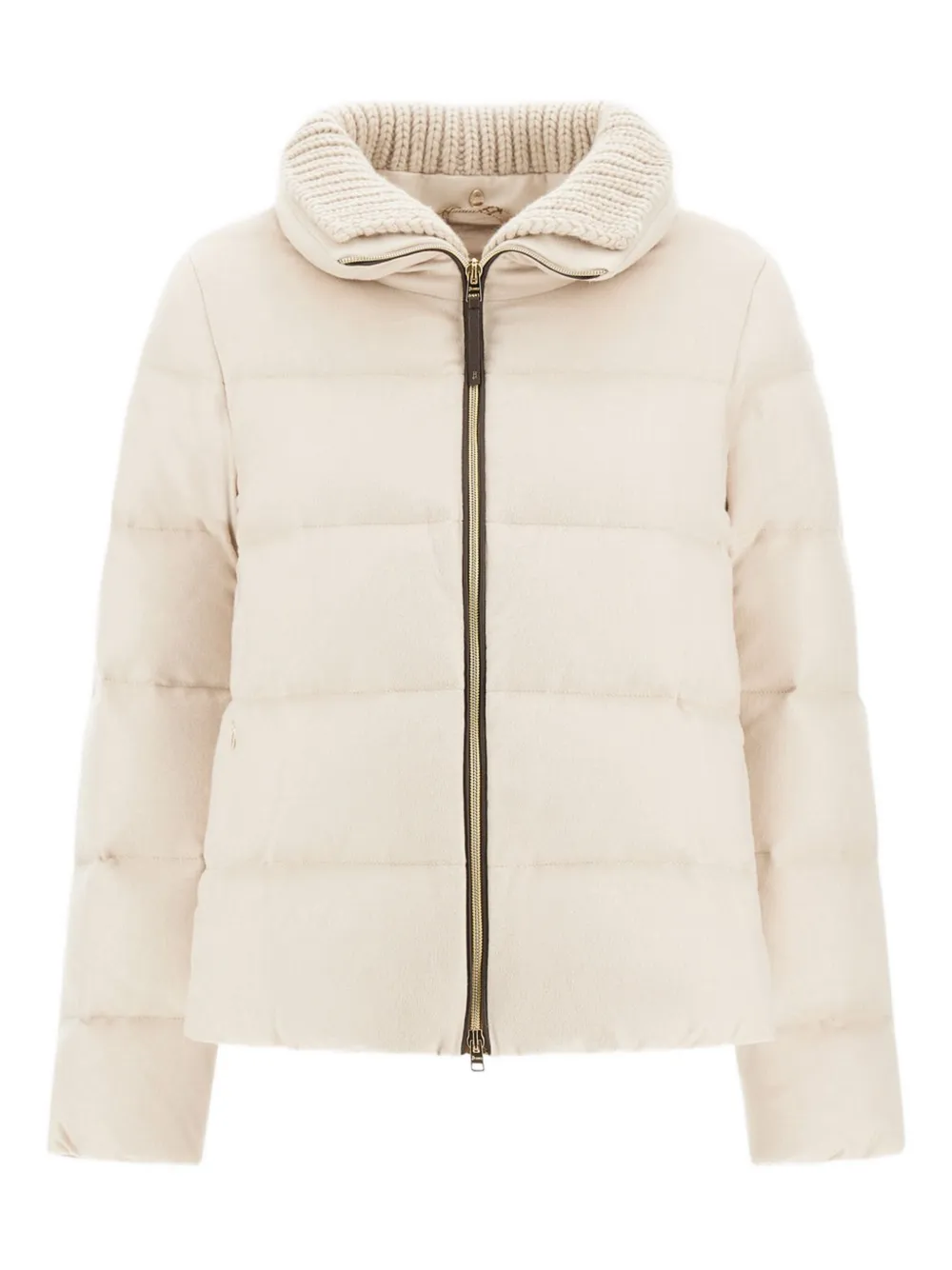 Herno Piumino a righe - Toni neutri