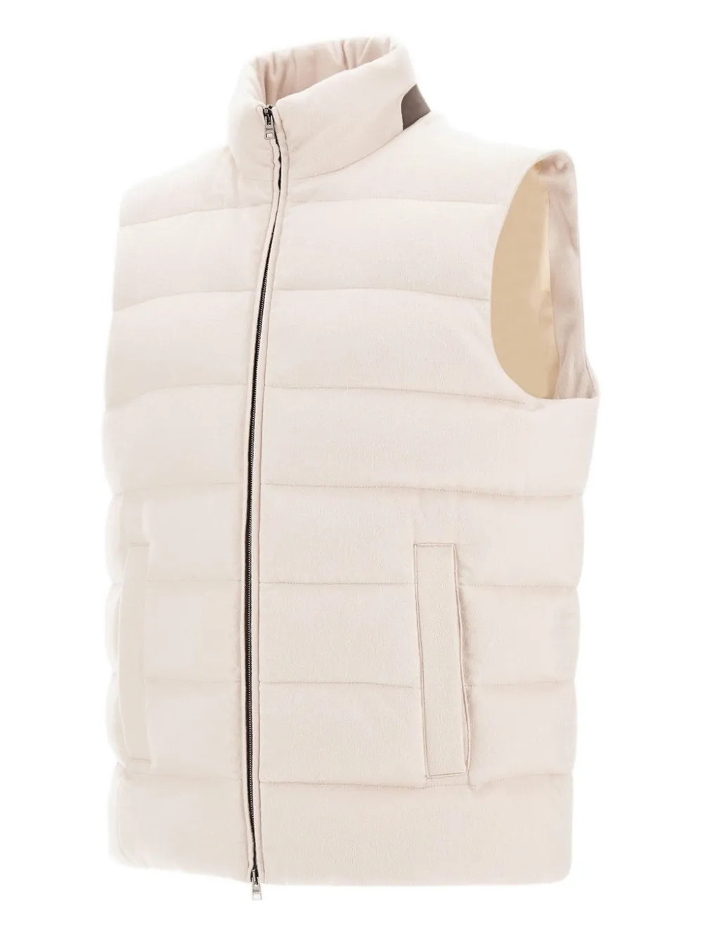 Herno Bodywarmer met rits Beige
