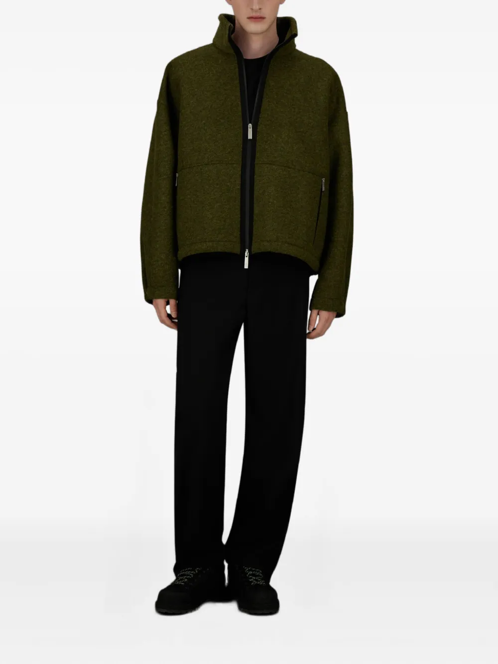Herno high-neck zip-front jacket | Lightweight Jackets | Image 2