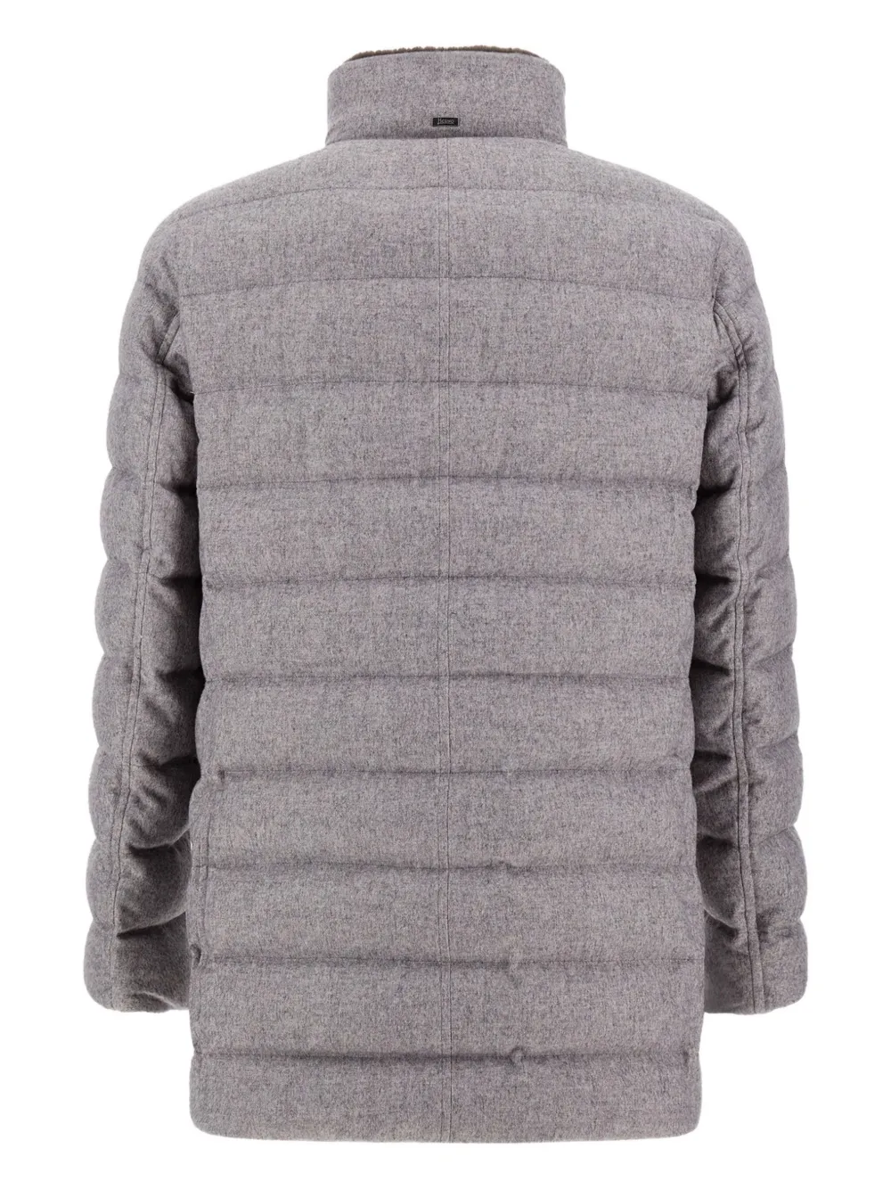 Herno Jas met hoge hals en lange mouwen Grijs