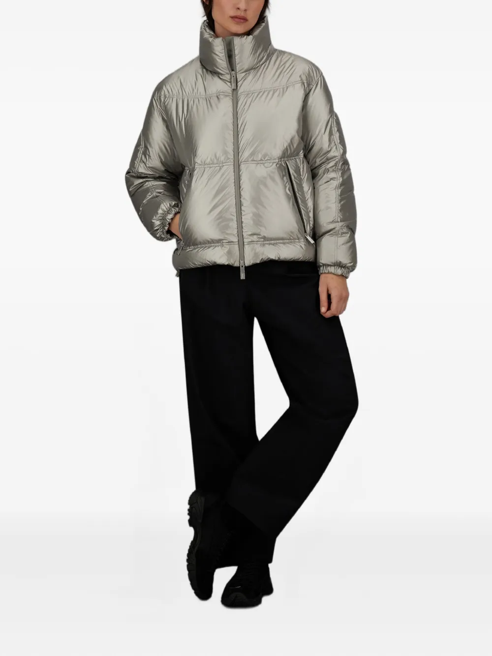 Laminar high-neck puffer jacket | Down Jackets | Image 2