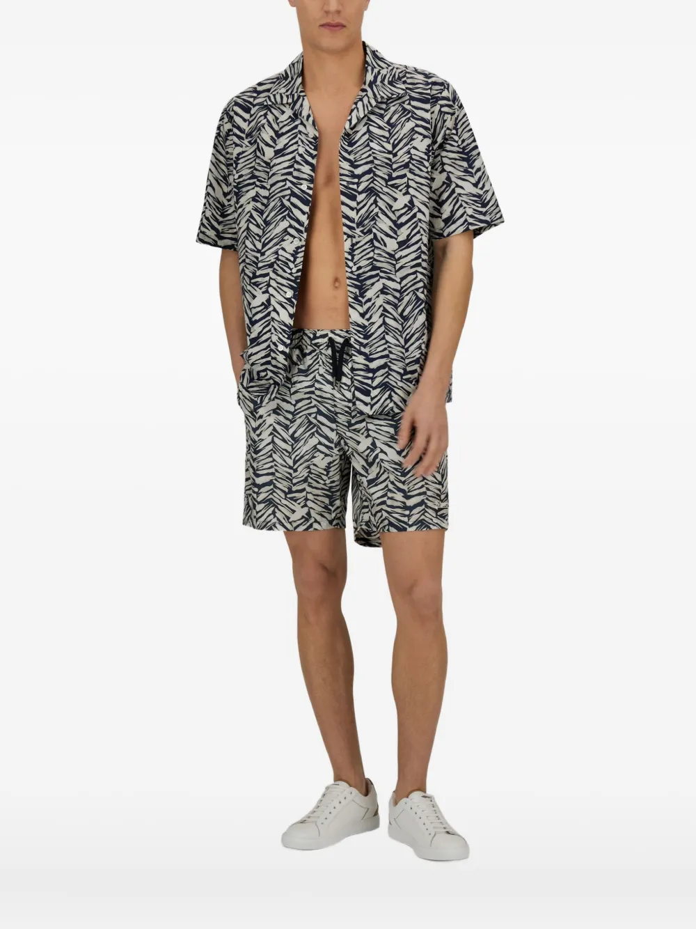 Herno Camicia a maniche corte - Nero