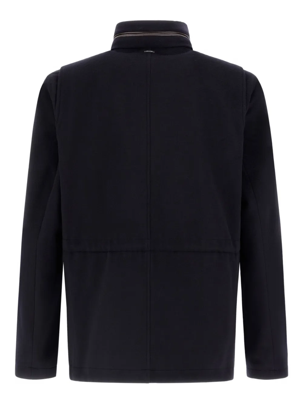 Herno Jack met klepzak Blauw