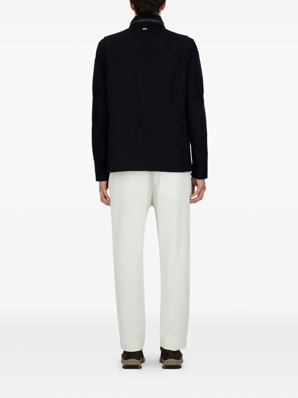 Herno Jack met klepzak Blauw