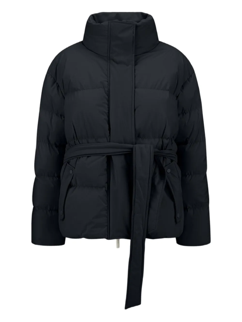 Herno belted puffer jacket | Black | Image 1