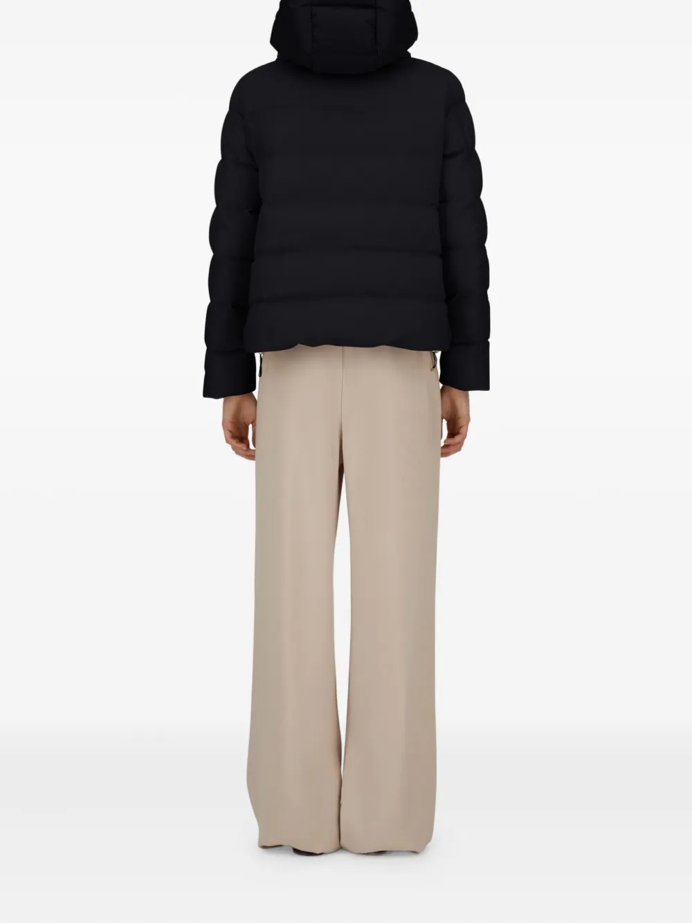 Herno Hooded Puffer Jacket - Black 