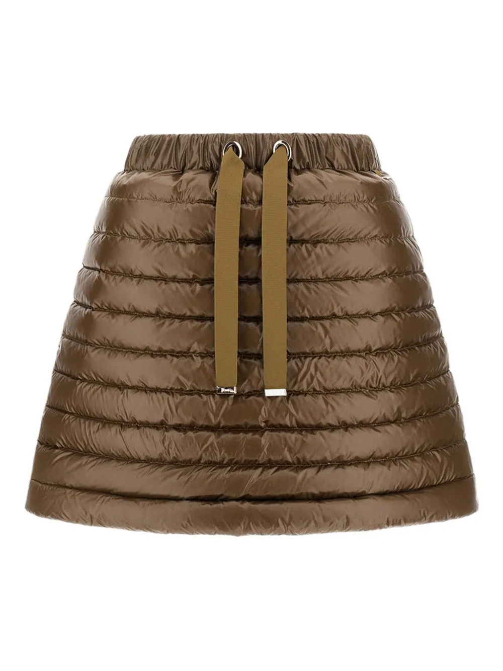 Herno Minigonna con coulisse - Verde