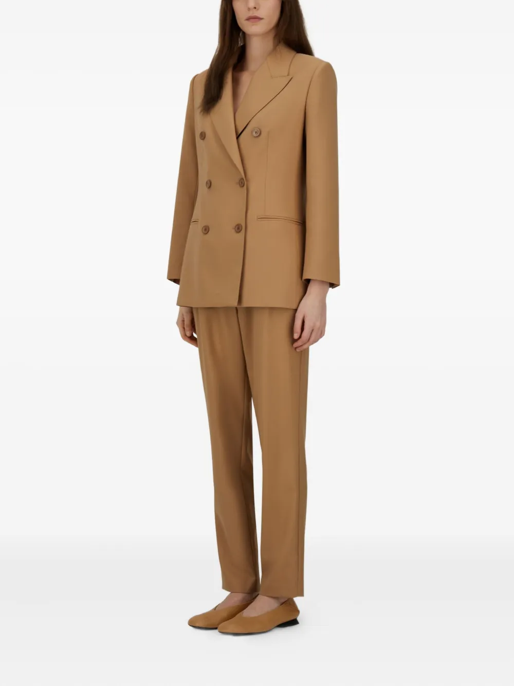  Herno Double-breasted Wool Blazer - Neutrals 