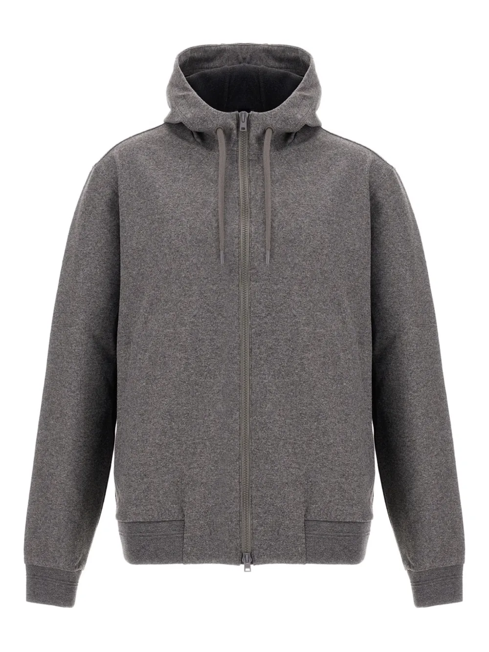Herno hooded zip-up jacket | Grey | Image 1