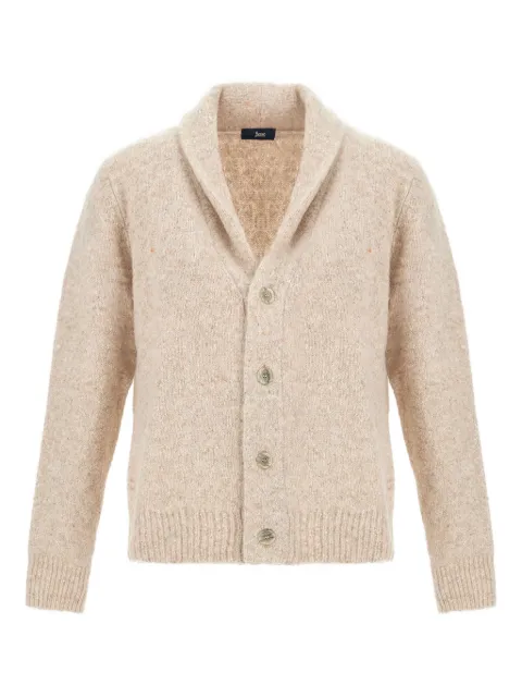 Herno shawl-collar cardigan
