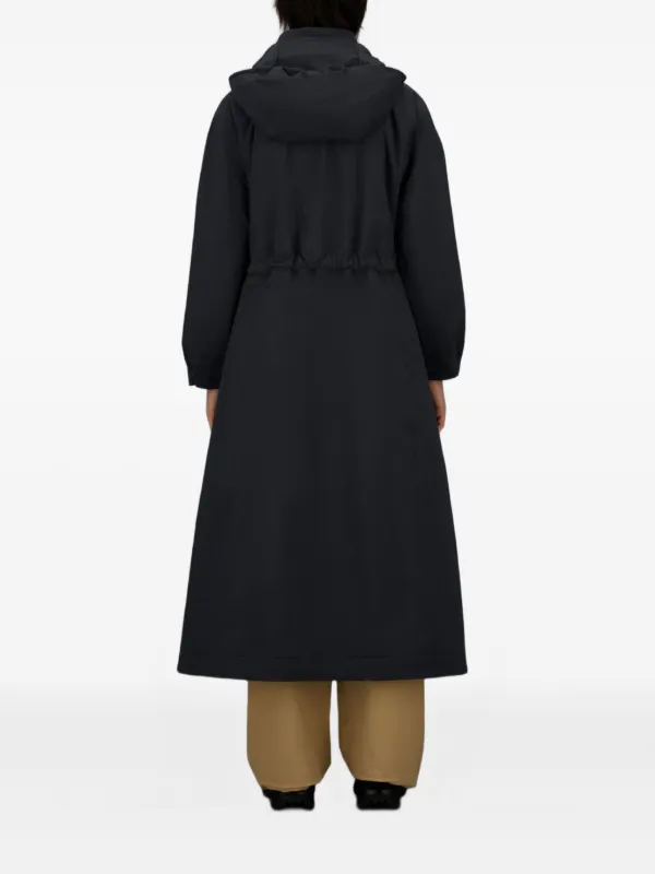 Herno フード付きレインコート Herno フーデッド レインコート | ブラック | FARFETCH JP
