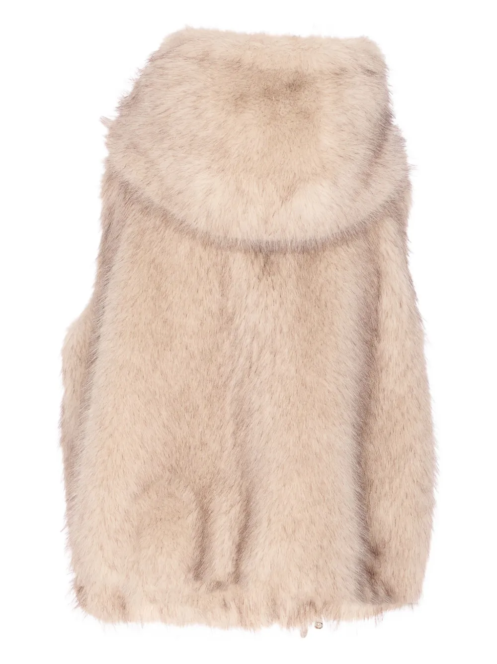 VALENTINI 1972 faux-fur hooded vest | Faux Fur & Shearling Jackets | Image 2