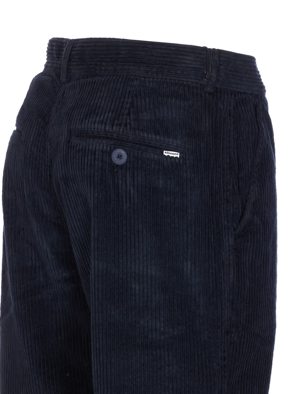 Edmmond Studios Jorge Button-fastening Corduroy Trousers In Blue