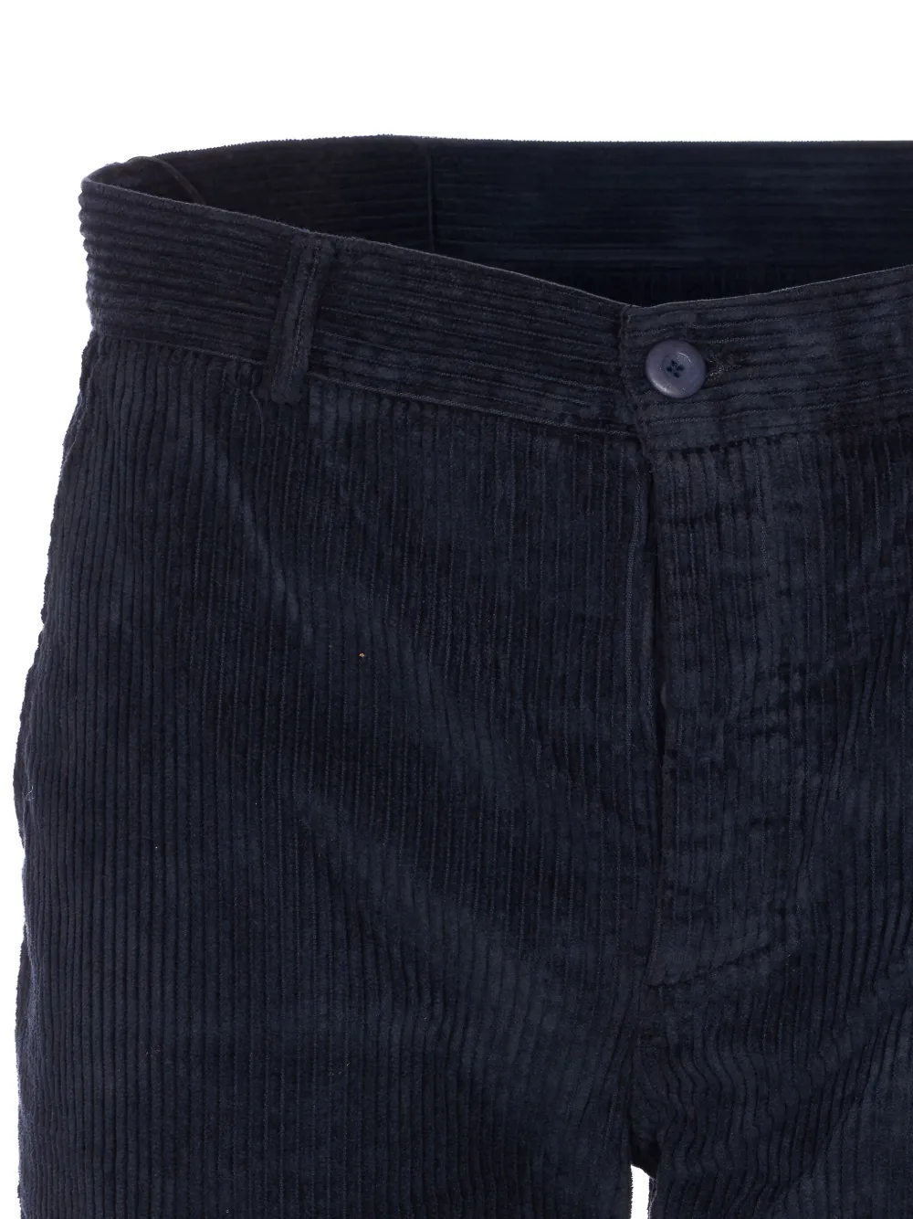 Edmmond Studios Jorge Button-fastening Corduroy Trousers In Blue
