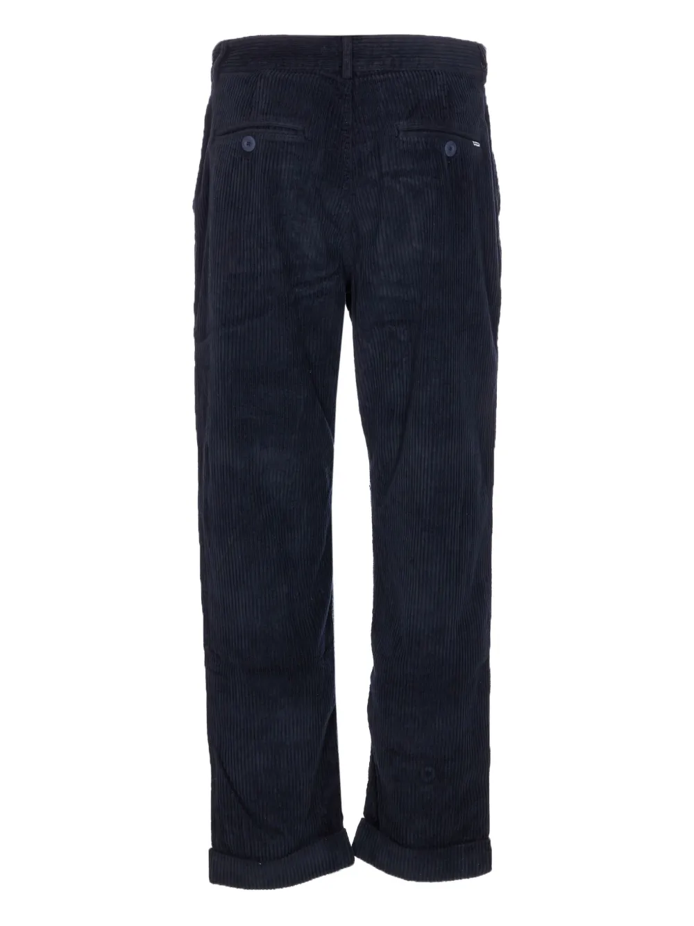 Edmmond Studios Jorge Button-fastening Corduroy Trousers In Blue