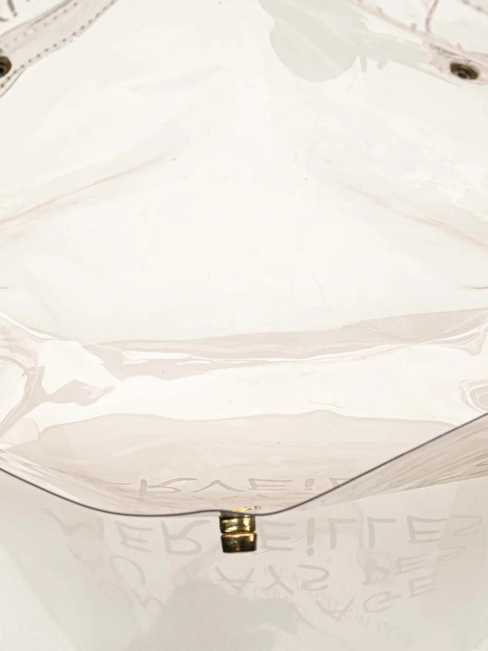 Pre-owned Hermes 1997 Vinyl Souvenir De L Exposition Kelly Handbag In White
