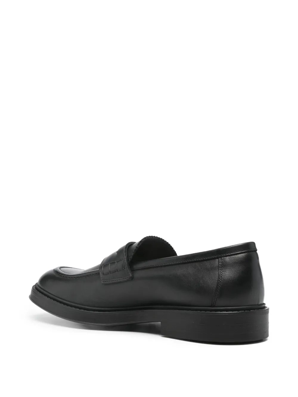 Fratelli Rennella Leather Loafers In Multi