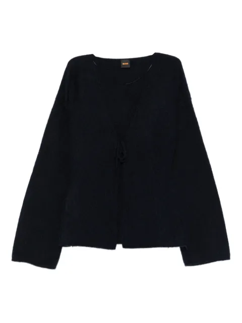 BOSS crew neck cardigan