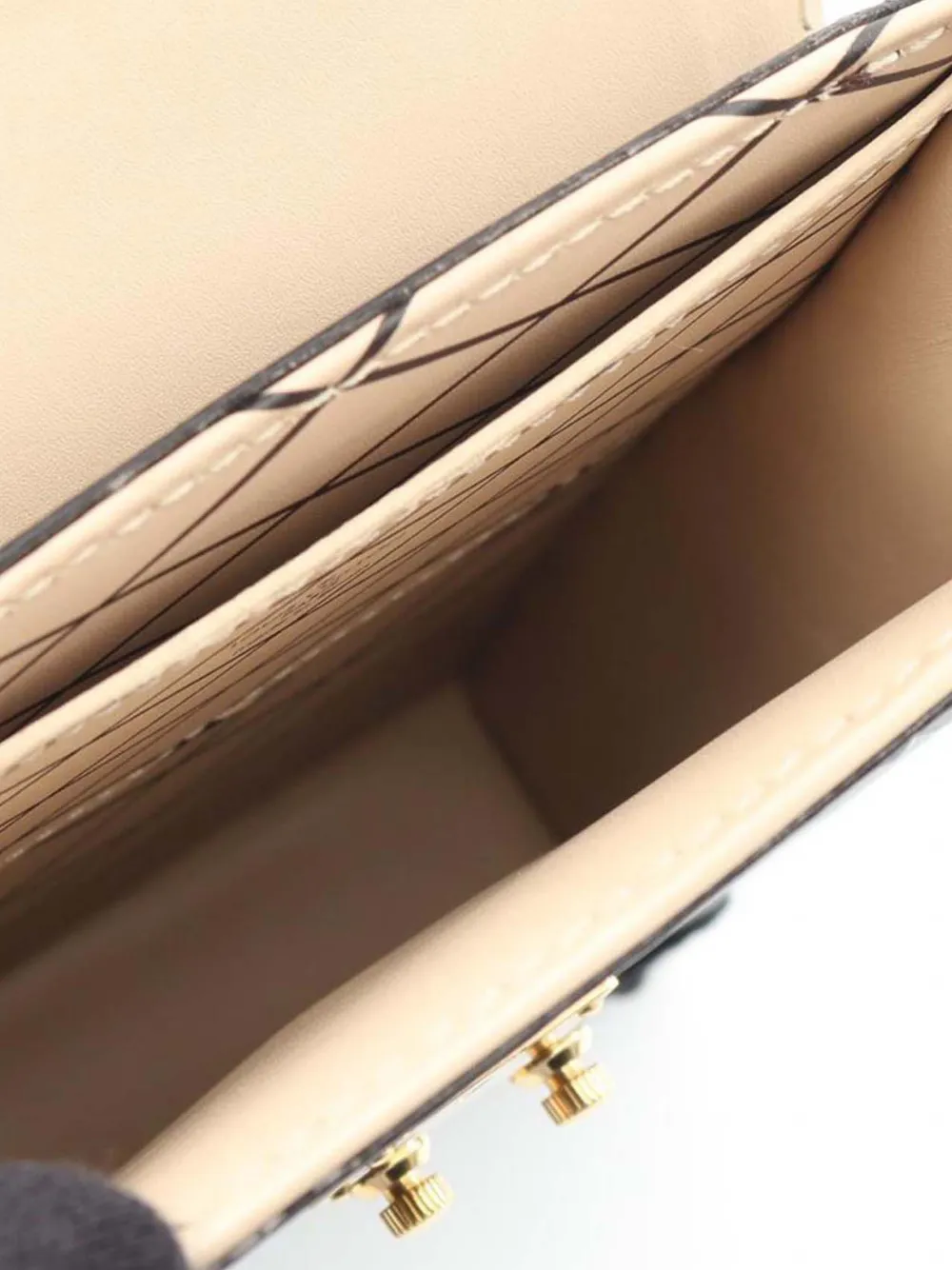 Pre-owned Louis Vuitton 2019 Monogram Pochette Trunk Verticale Crossbody Bag In Black