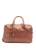 Prada Pre-Owned 2013-2025 Vitello Shine Bauletto satchel - Pink