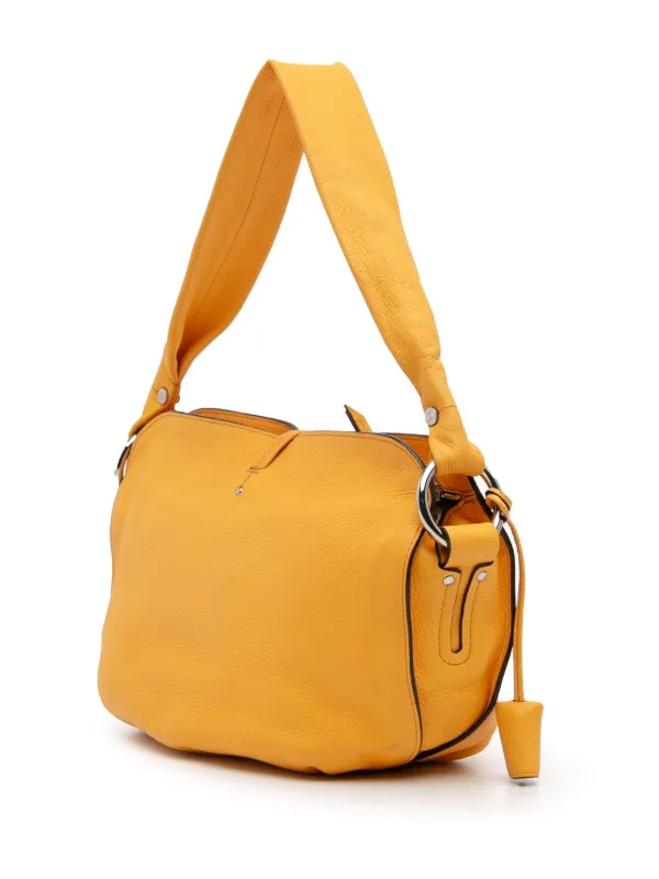 Celine Pre-Owned 2008 Leather Bittersweet Hobo Shoulder Bag