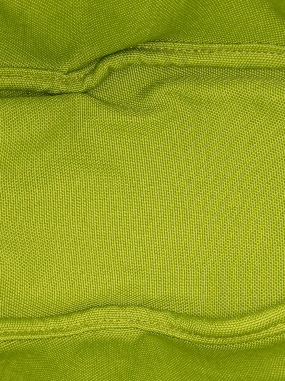 Pre-owned Prada 2021-2025 Canvas Canapa Triangle Logo Wristlet Clutch Bag In Green