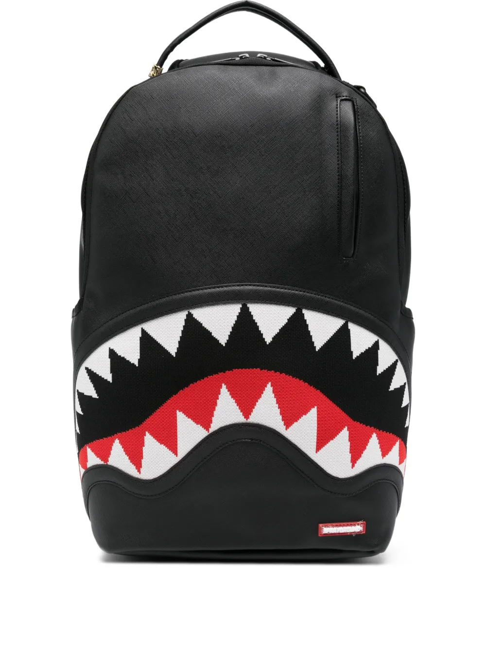 Sprayground shark-mouth knitted backpack | Black | Image 1