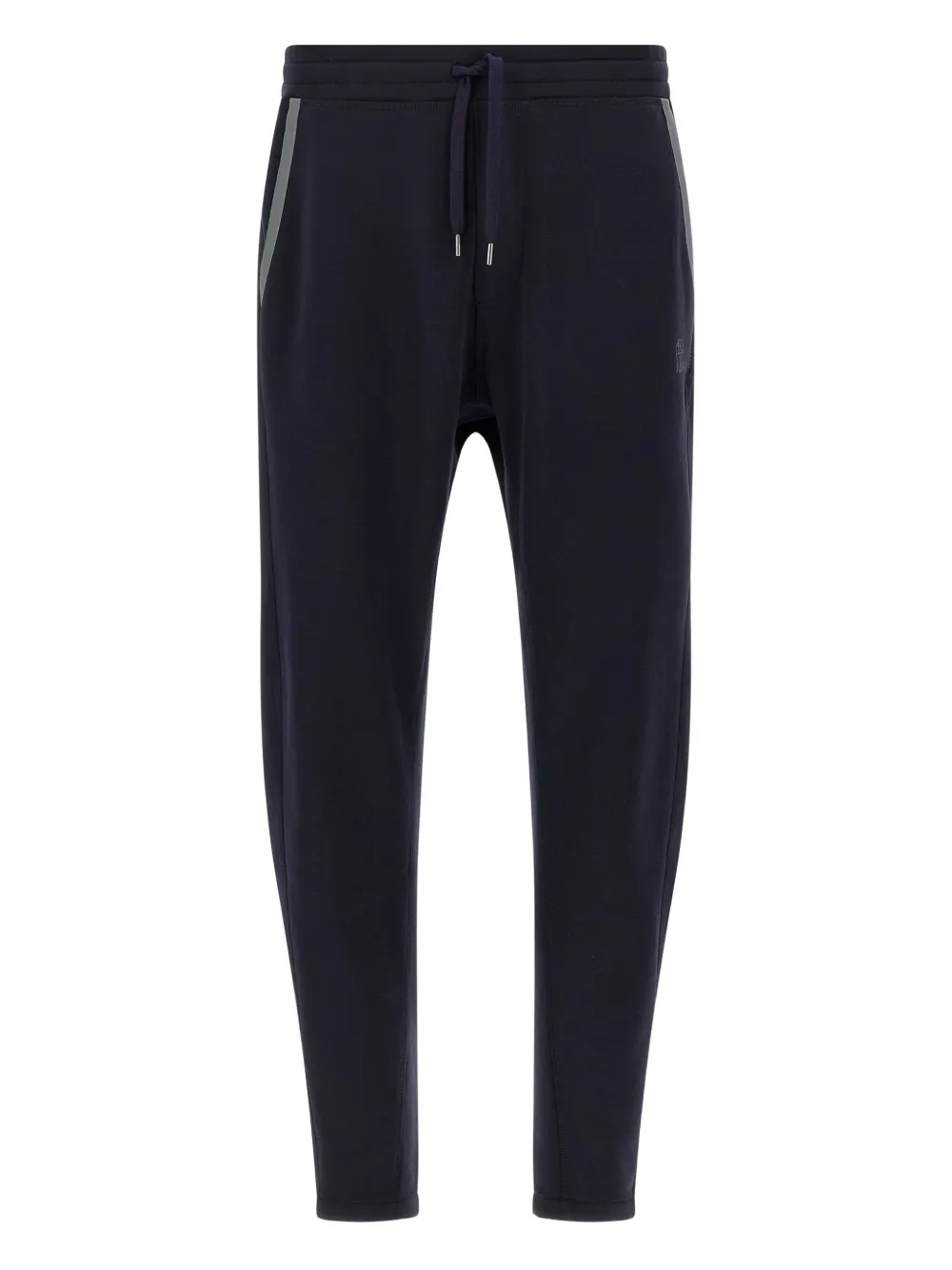 Brunello Cucinelli Drawstring-cuff Track Pants In Blue
