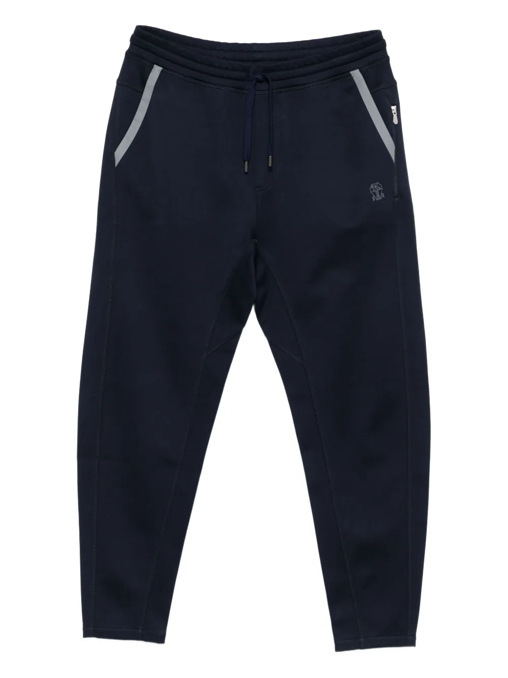 Brunello Cucinelli drawstring-cuff track pants | Blue | Image 1