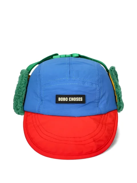 Bobo Choses colour-block winter cap 