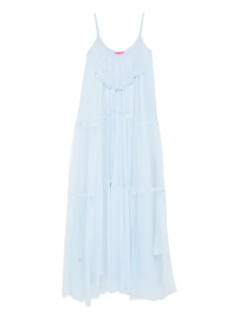 MIAU by Clara Rotescu ruffled maxi dress