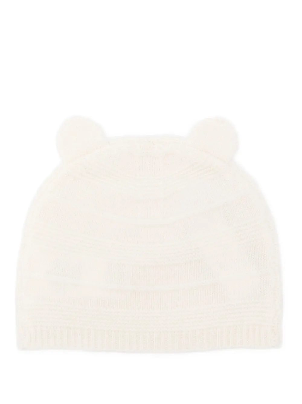 Tartine Et Chocolat Ear-embellished Beanie In White
