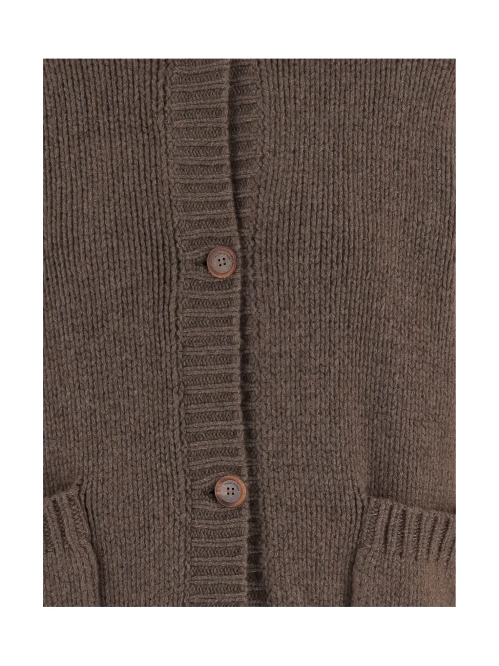 Magda Butrym Cashmere Cardigan In Brown