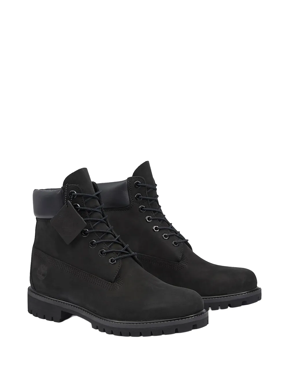 Timberland Premium 6-Inch leather lace-up boots Black