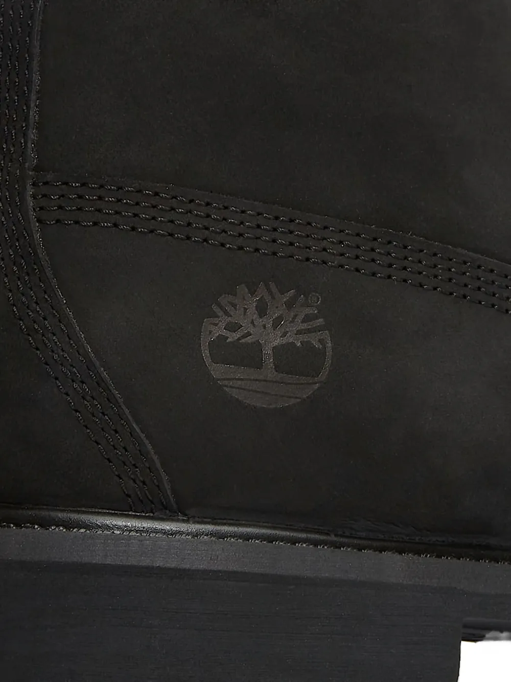 Timberland Premium 6-Inch leather lace-up boots Black