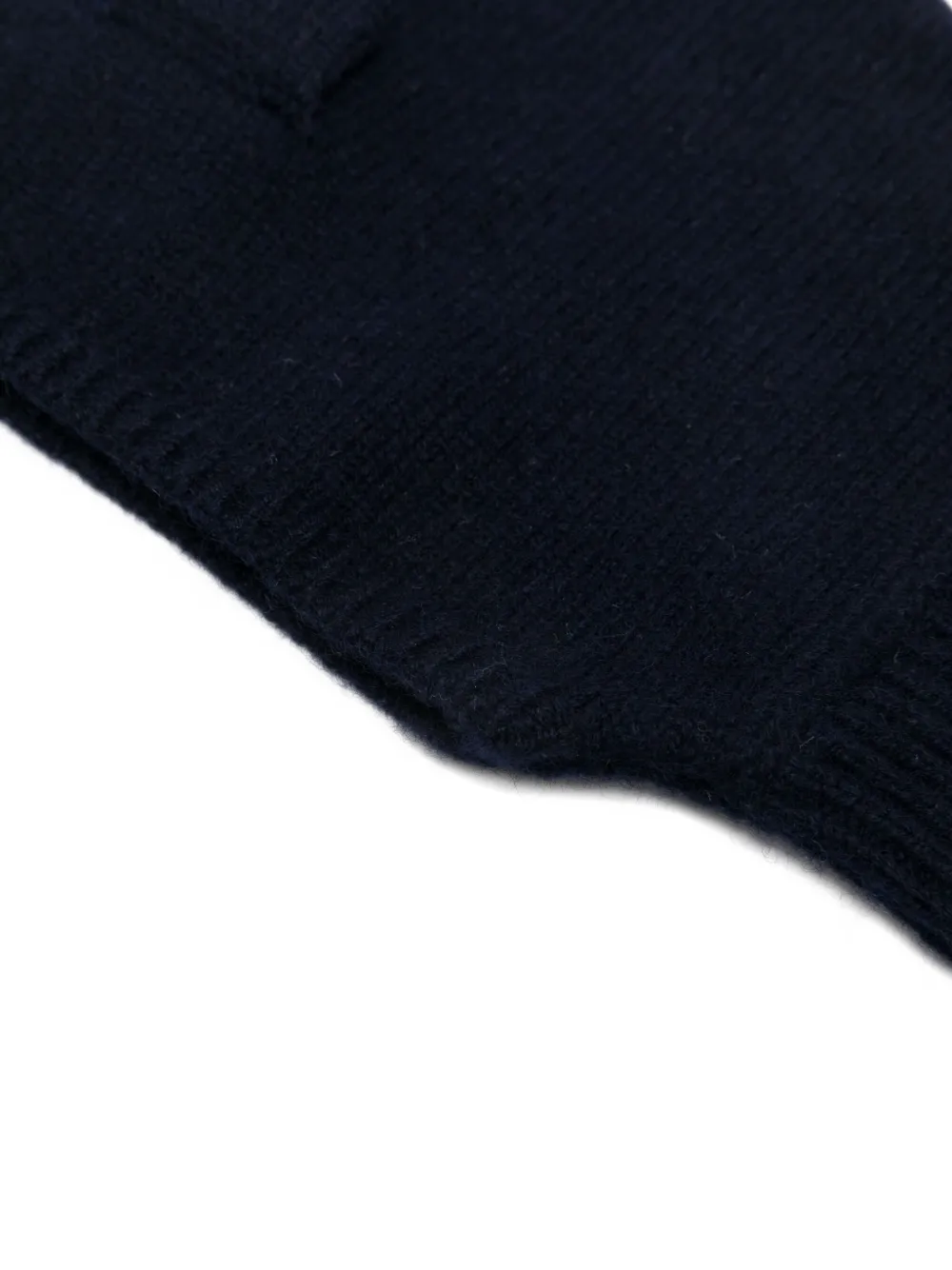 Tartine Et Chocolat Fine-knit Balaclava In Blue