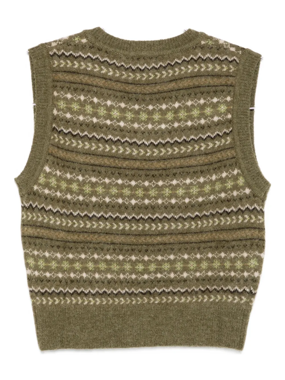 DUNST V-neck sleeveless sweater | Knitted Sweaters | Image 2