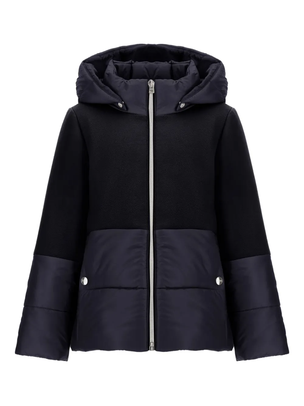 Herno Kids hooded quilted padded jacket | Blue | Image 1