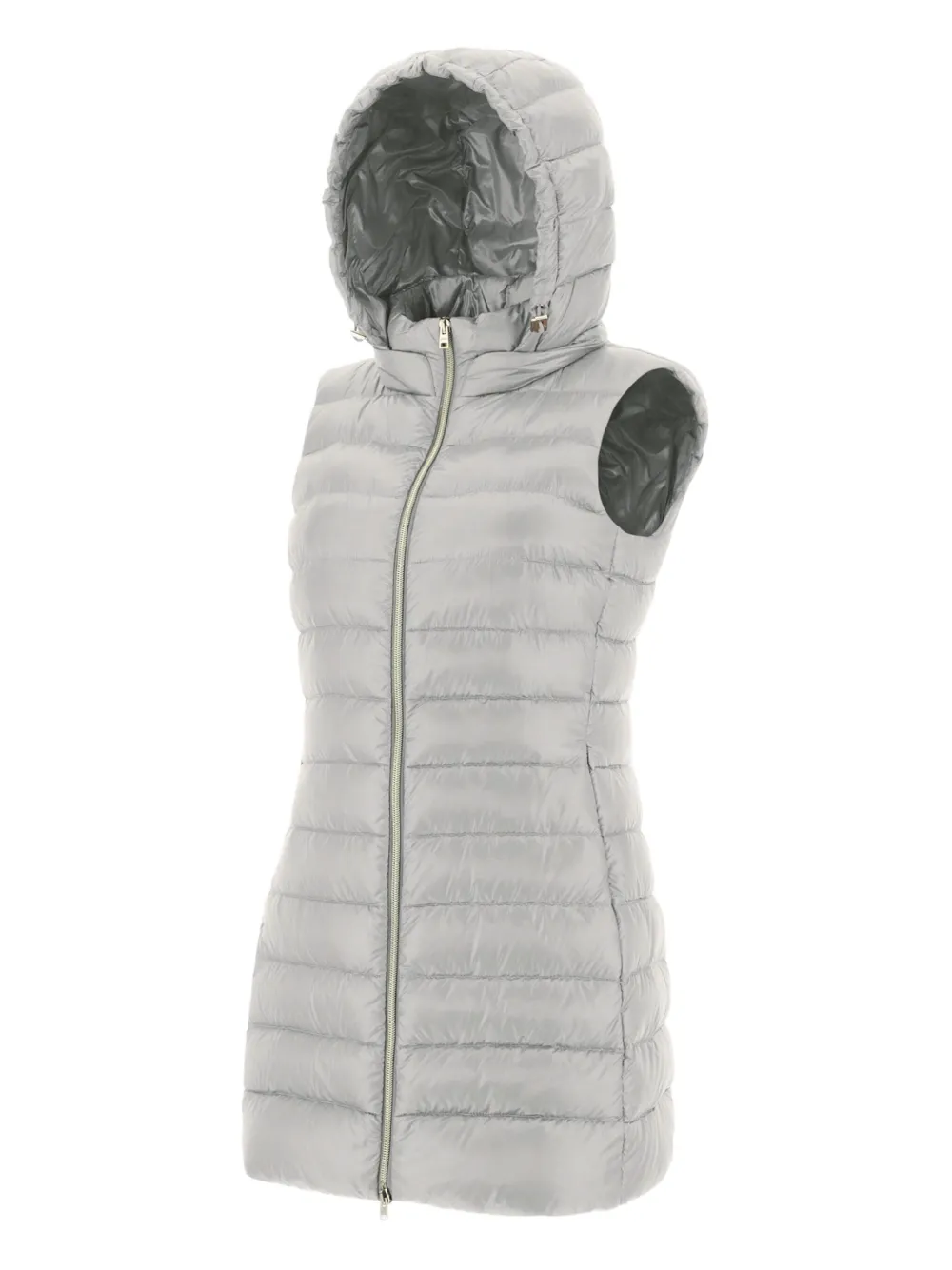 Herno Bodywarmer met capuchon Grijs