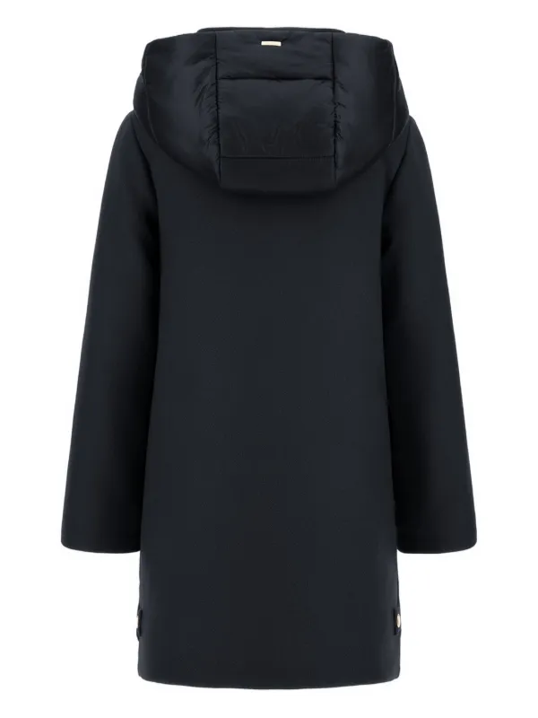 Herno Kids Cappotto Con Cappuccio Blu FARFETCH IT