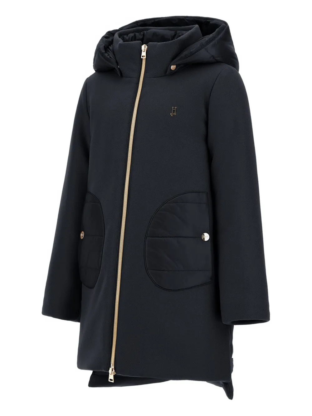 Herno Kids Jas met capuchon Blauw