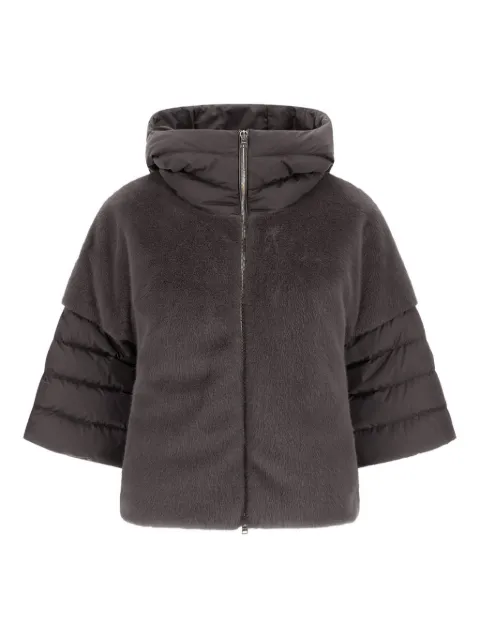 Herno fur-trimmed puffer jacket