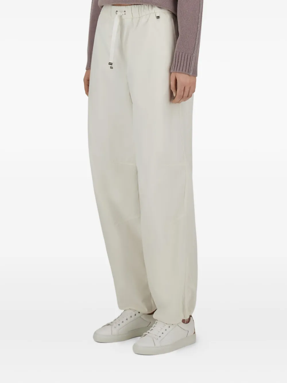 Herno PANTALON BALOON NATURAL CINTURA ELAST - Wit