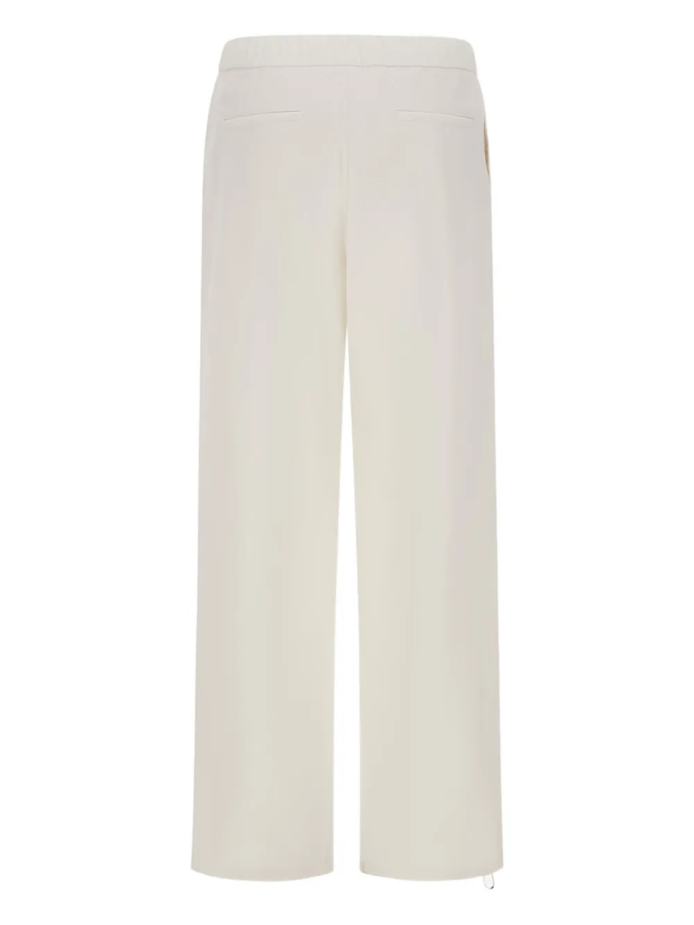 Herno Pantalon Baloon Natural Cintura Elast In White