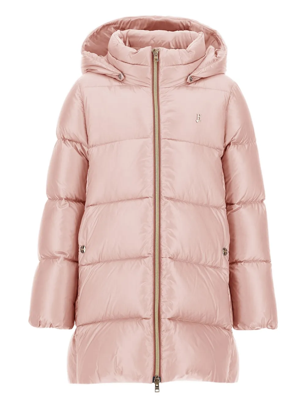 Herno Kids フーデッド パデッドコート - ピンク Herno Kids フーデッド パデッドコート - ピンク