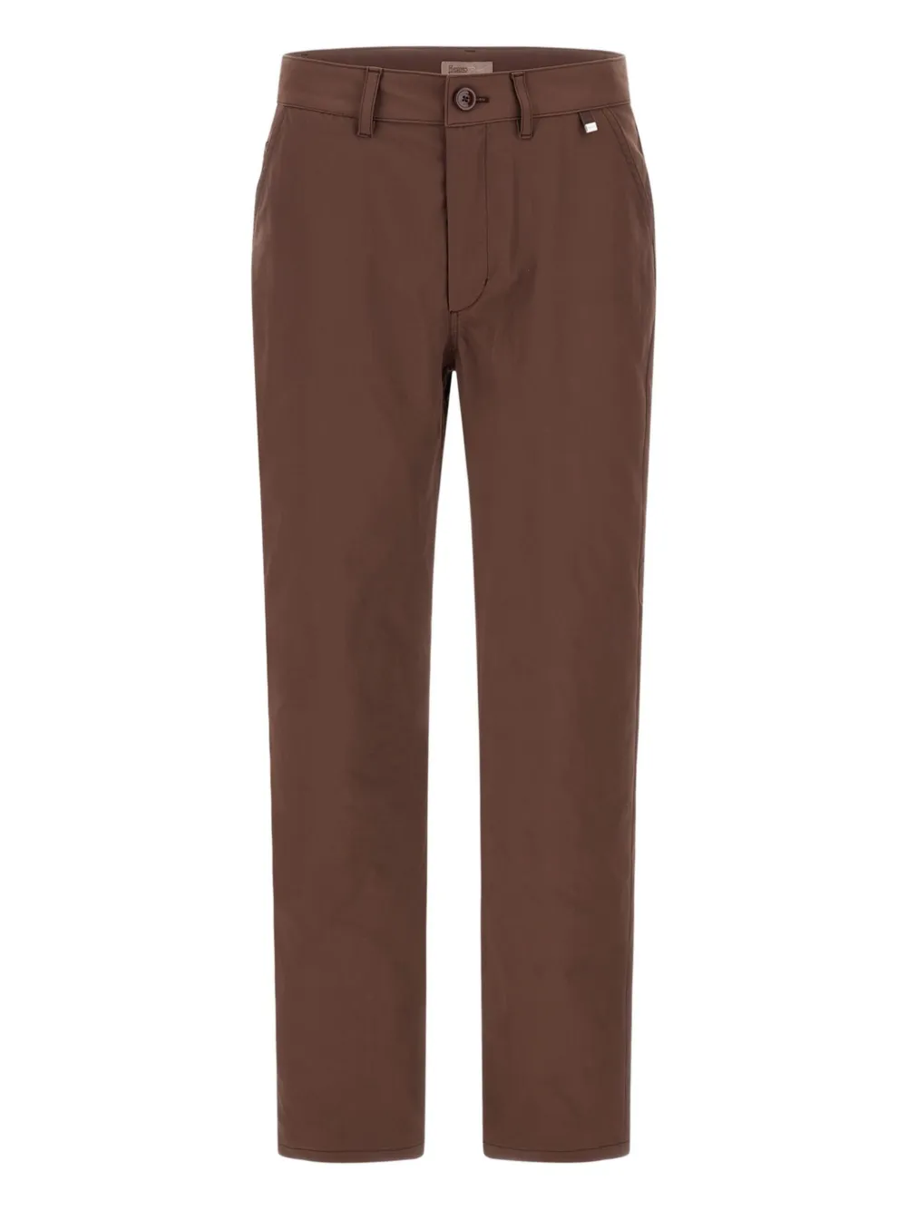 Herno Pantaloni con targhetta logo - Marrone