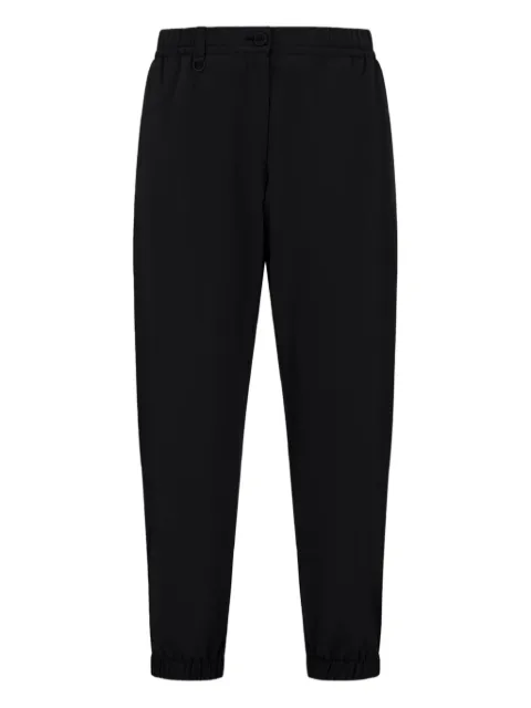 Herno elasticated-cuffs straight-leg trousers