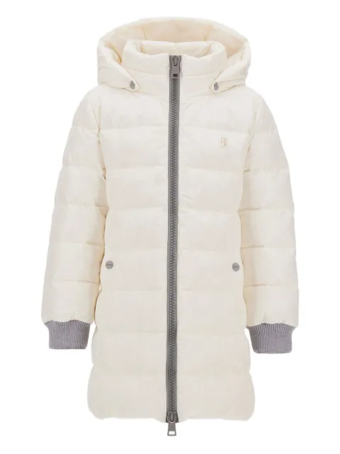 Herno Kids hooded quilted coat