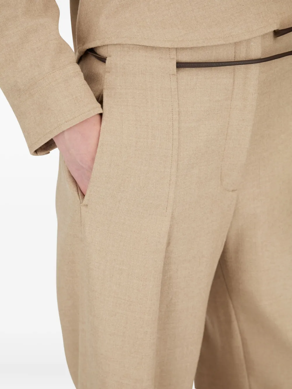 Herno belted pants | High Waisted Pants | Image 2