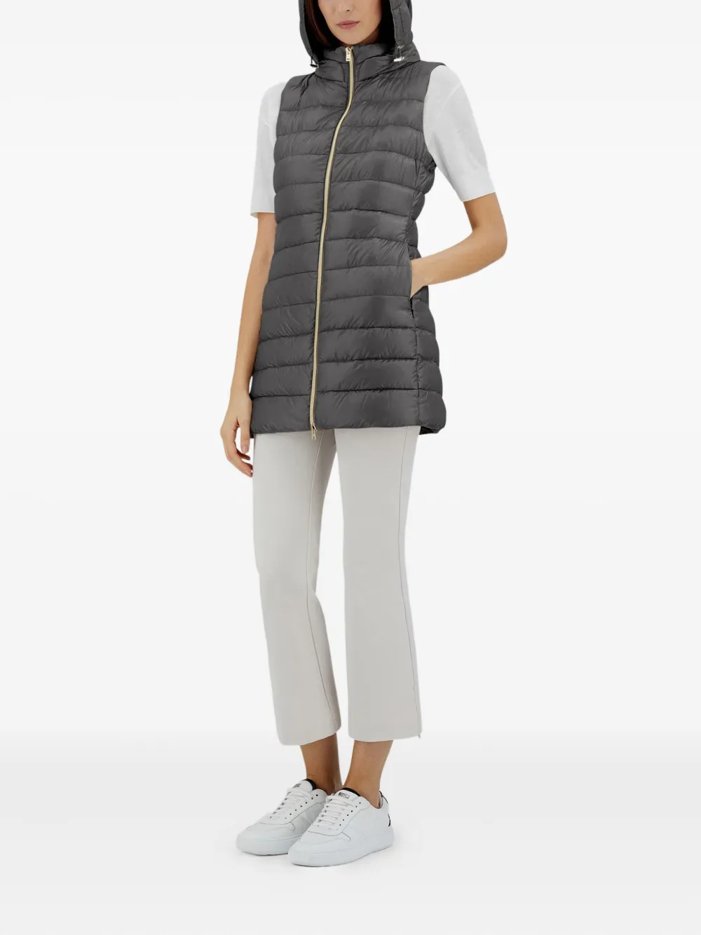 Herno Serena bodywarmer Grijs